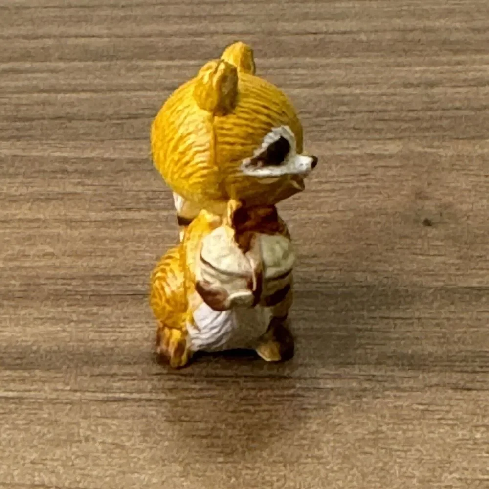 Vintage Dollhouse‎ Miniature Red Racoon 1.25